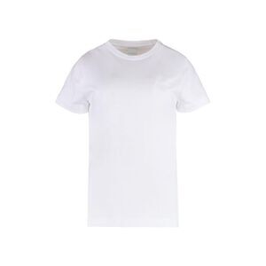PINKO Women's Embroidered Logo T-Shirt Women WHITE T-Shirts & Tops